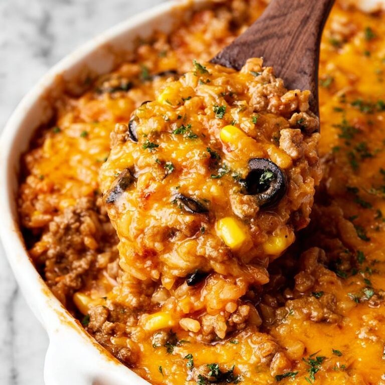 Taco Black Bean and Rice Casserole Recipe