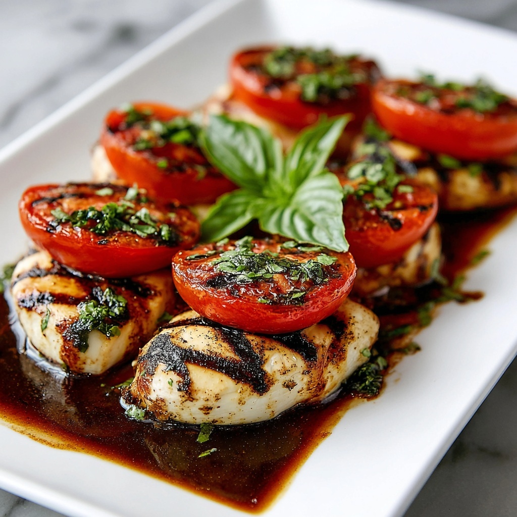 Grilled Chicken Caprese Recipe - Recipe Image