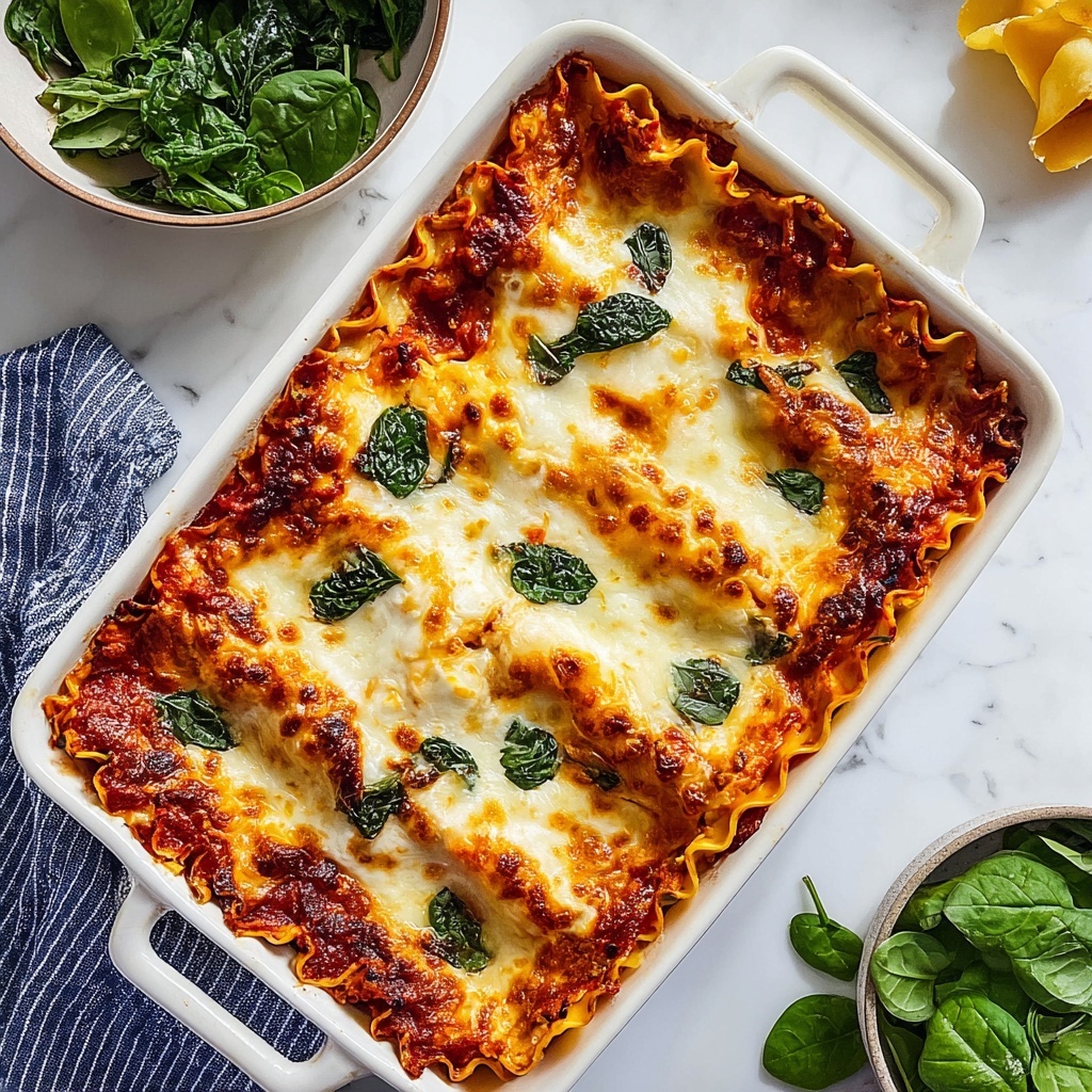 Pumpkin Spinach Lasagna Recipe - Recipe Image