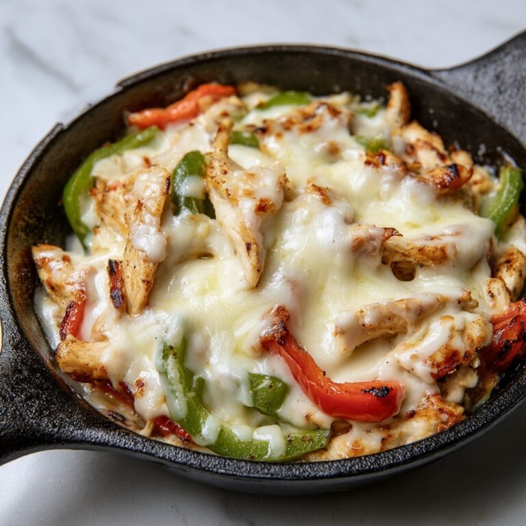 Chicken Cheesesteak Skillet Recipe