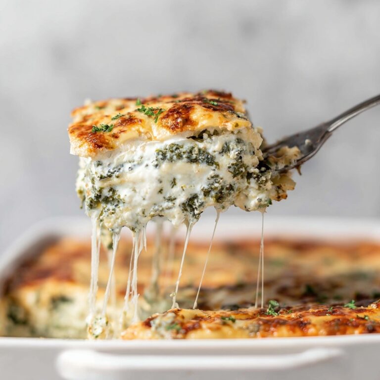Spinach and Mushroom Lasagna Recipe