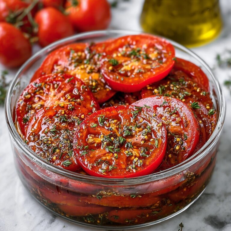Easy Marinated Tomatoes Recipe
