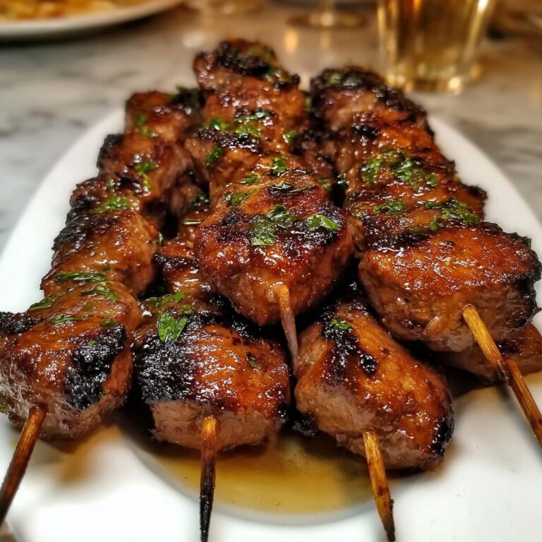 Grilled Thai Chicken Skewers with Peanut Sauce Recipe