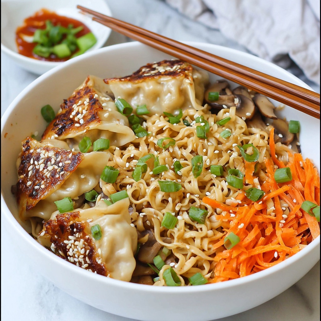 Potsticker Noodle Bowls Recipe - Recipe Image