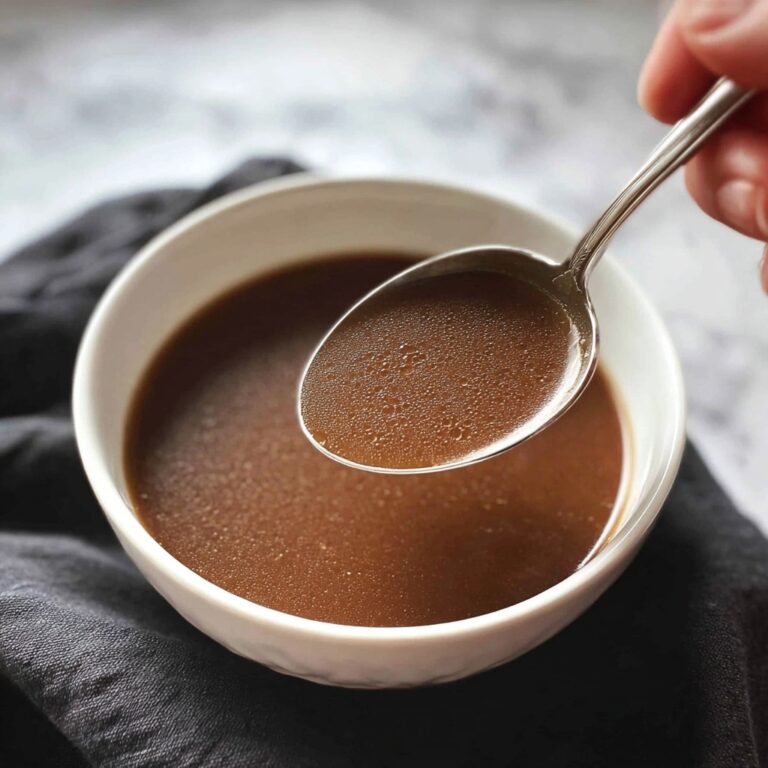 Beef Broth Brown Gravy Recipe
