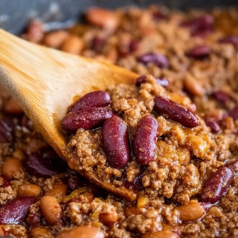 Slow Cooker Steakhouse Cowboy Baked Beans Recipe