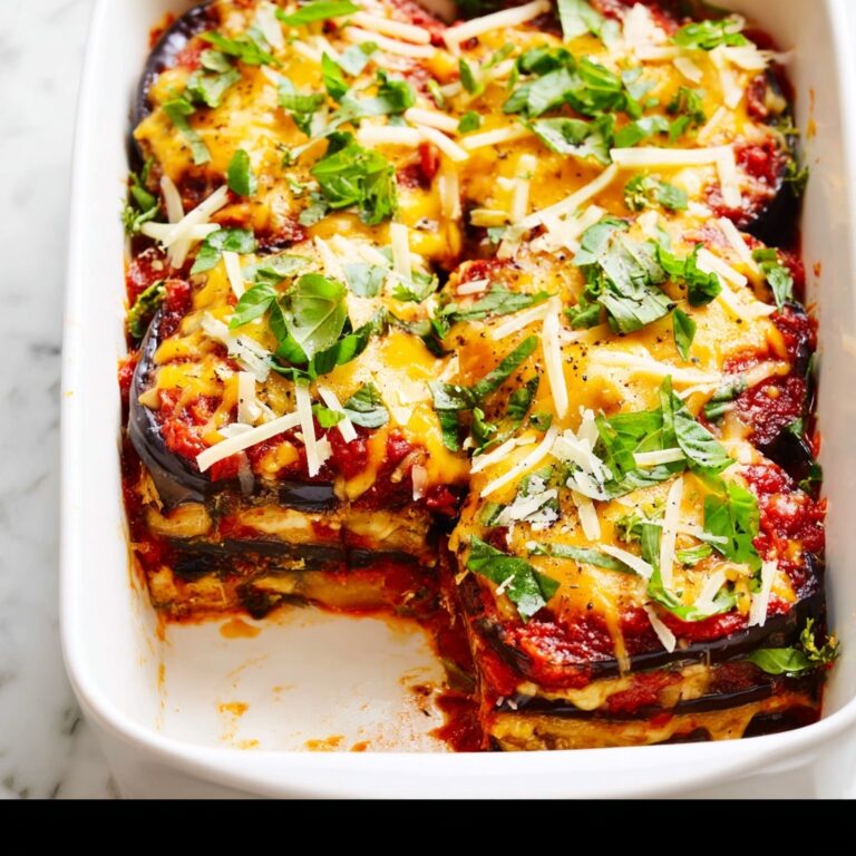 Baked Eggplant Parmesan Recipe