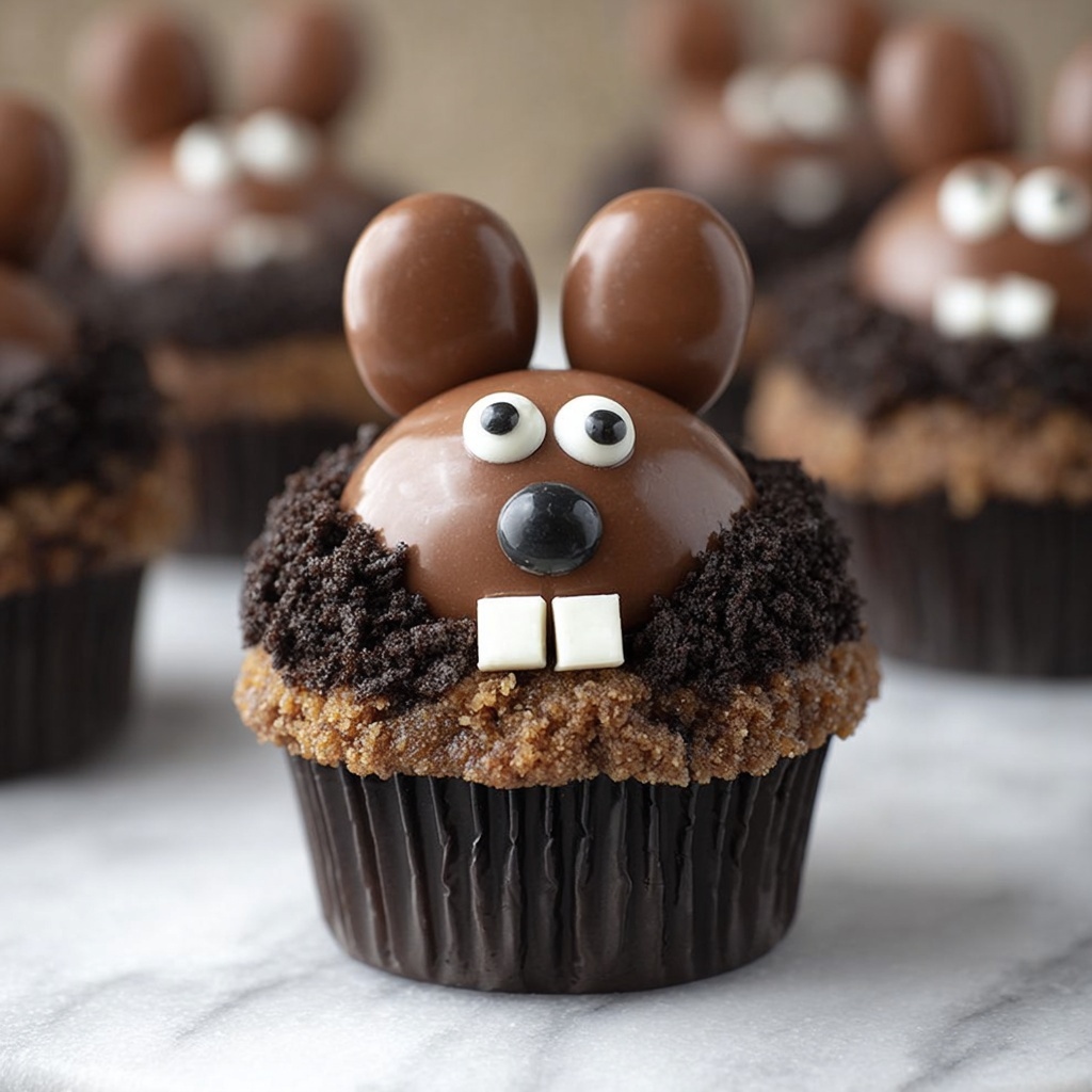 Groundhog Day Cupcakes Recipe - Recipe Image