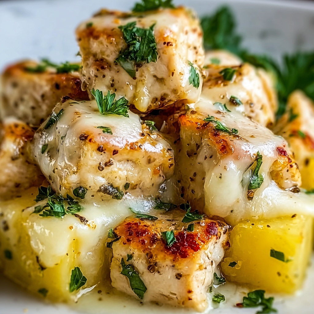 Garlic Parmesan Chicken and Potatoes Recipe - Recipe Image