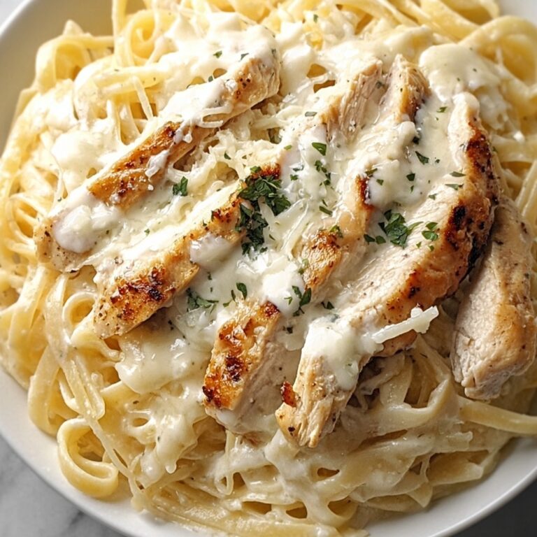 Cheesy Chicken Alfredo Slow Cooker Delight Recipe