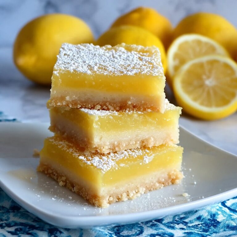 Easy Gluten Free Lemon Bars Recipe