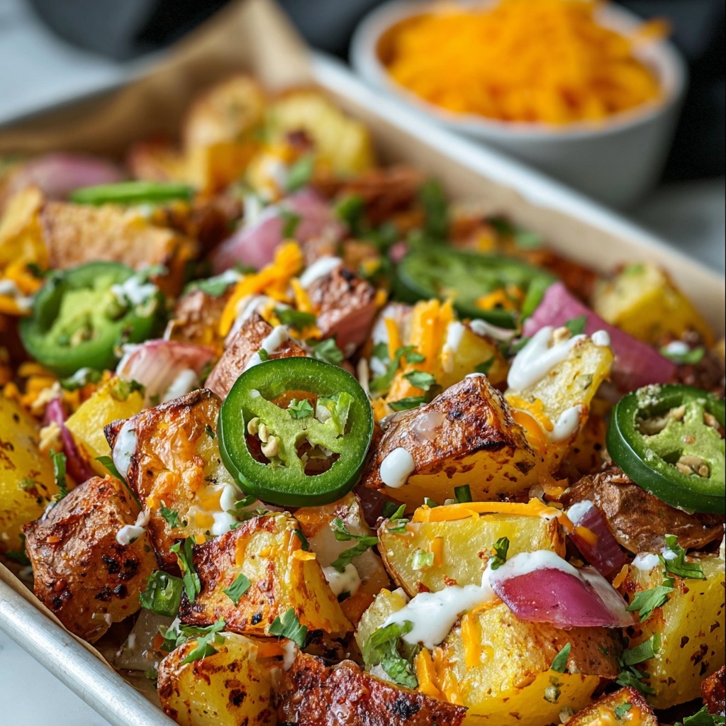 Jalapeno Popper Roasted Potato Salad Recipe - Recipe Image