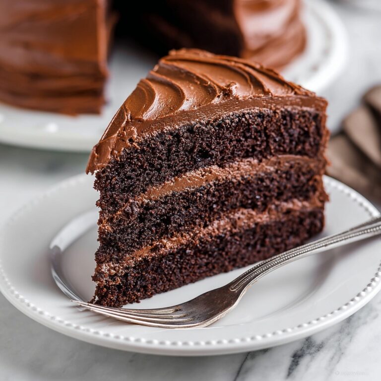 Homemade Chocolate Cake Recipe