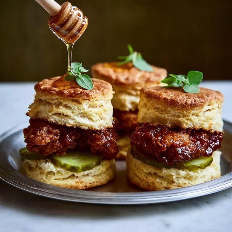 Hot Honey Chicken Biscuits Recipe