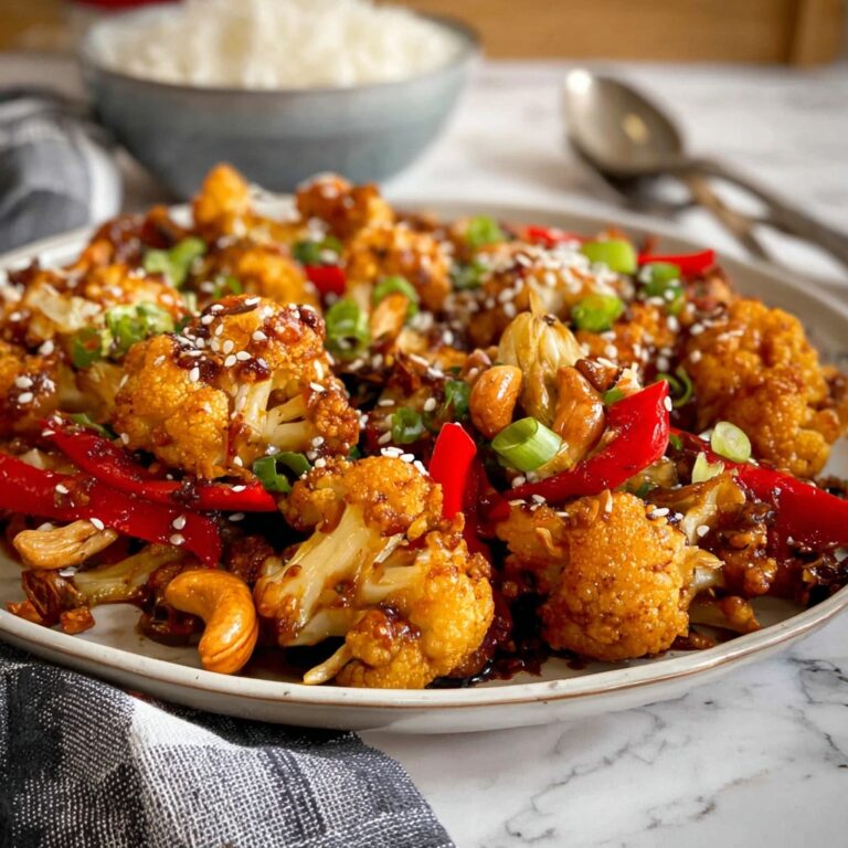 Kung Pao Cauliflower Recipe