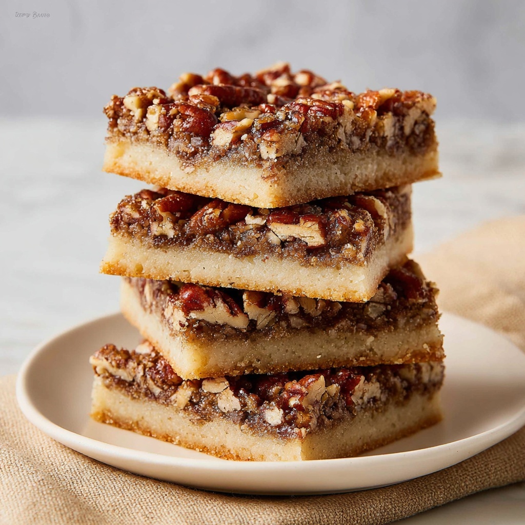 Pecan Bars Recipe - Recipe Image