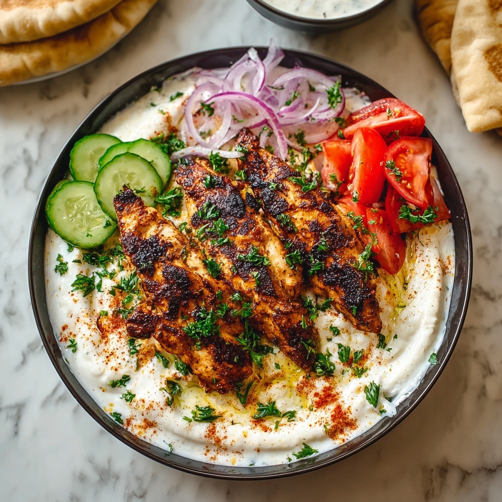 Chicken Shawarma with Creamy Garlic Sauce Recipe - Recipe Image