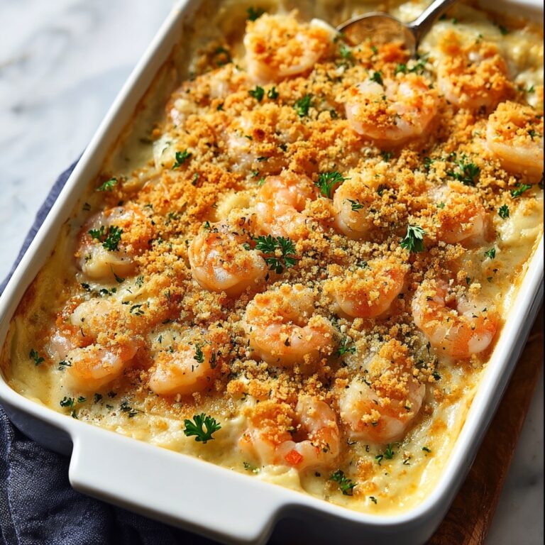 Creamy Shrimp and Rice Casserole Recipe