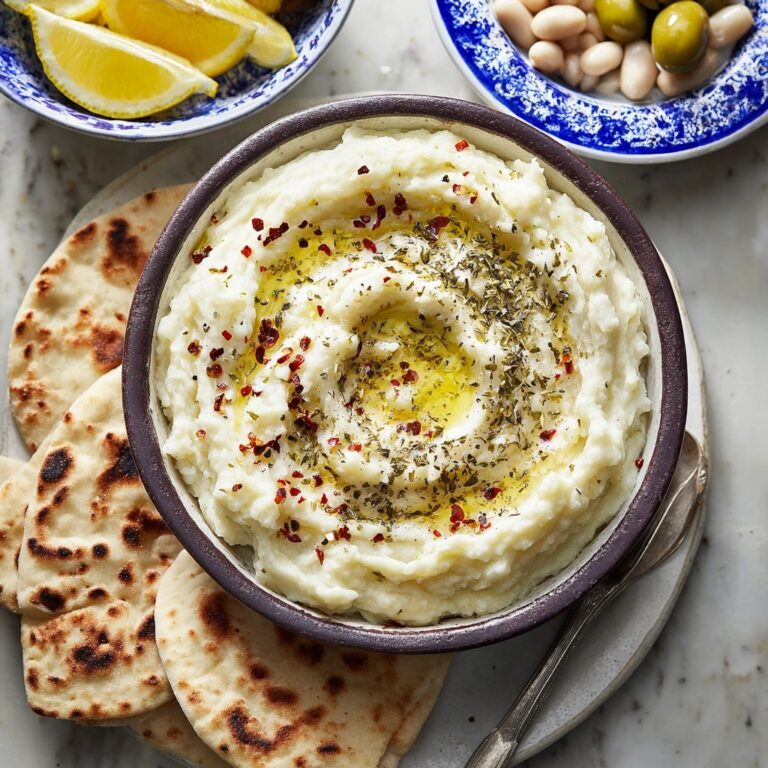 Easy Skordalia (Greek Garlic Dip) Recipe