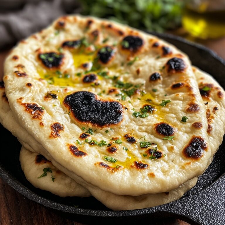 Easy Homemade Naan Bread Recipe