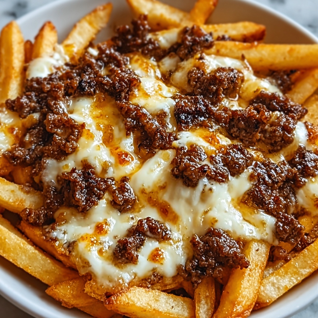 Philly Steak Cheese Fries Recipe - Recipe Image