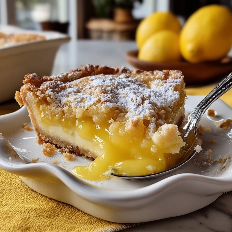 Magic Lemon Cobbler Recipe