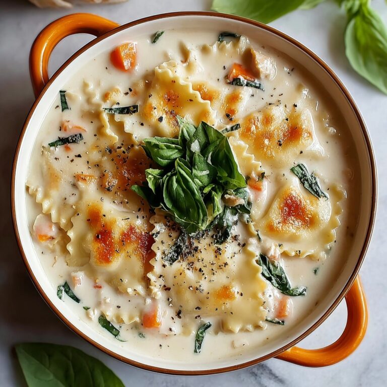 Chicken Lasagna Soup Recipe