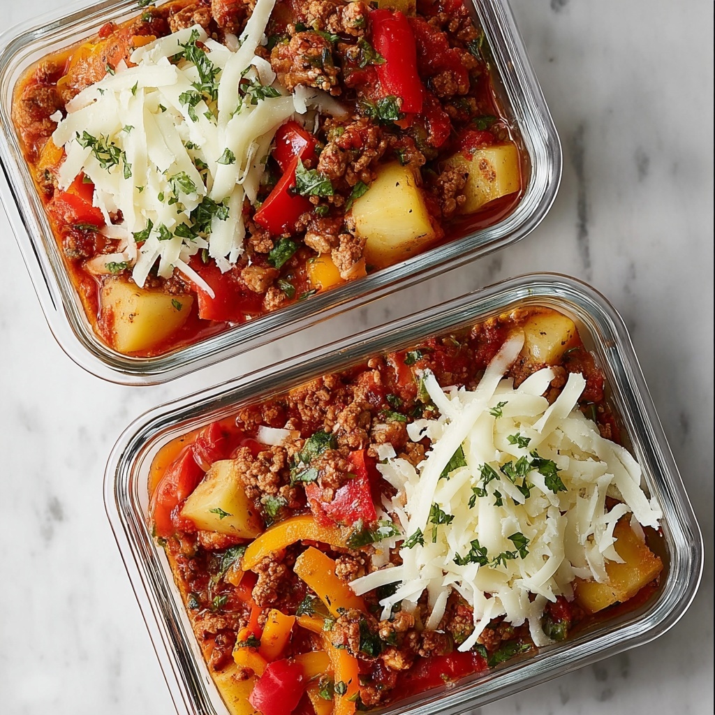 Unstuffed Pepper Bowls: A Healthy & Easy Recipe - Recipe Image