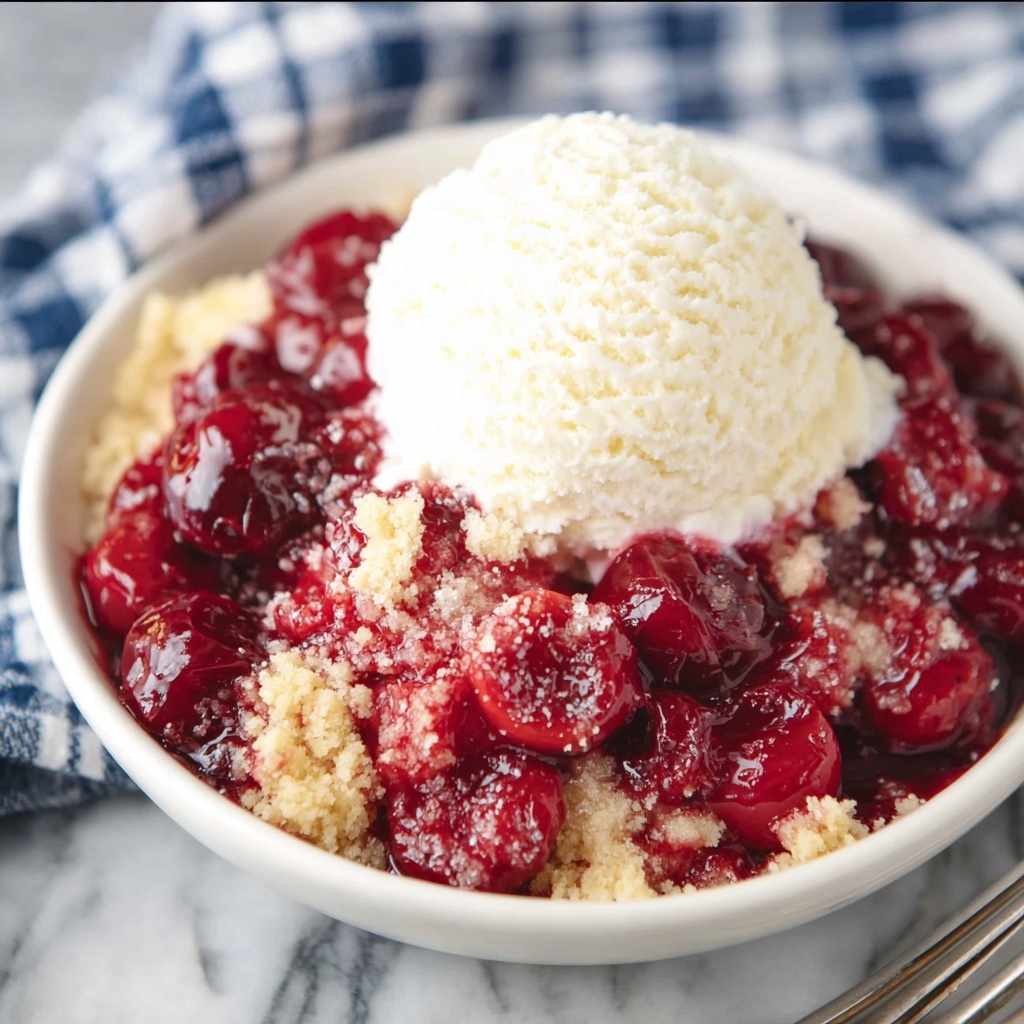 Cherry Dump Cake Recipe - Recipe Image