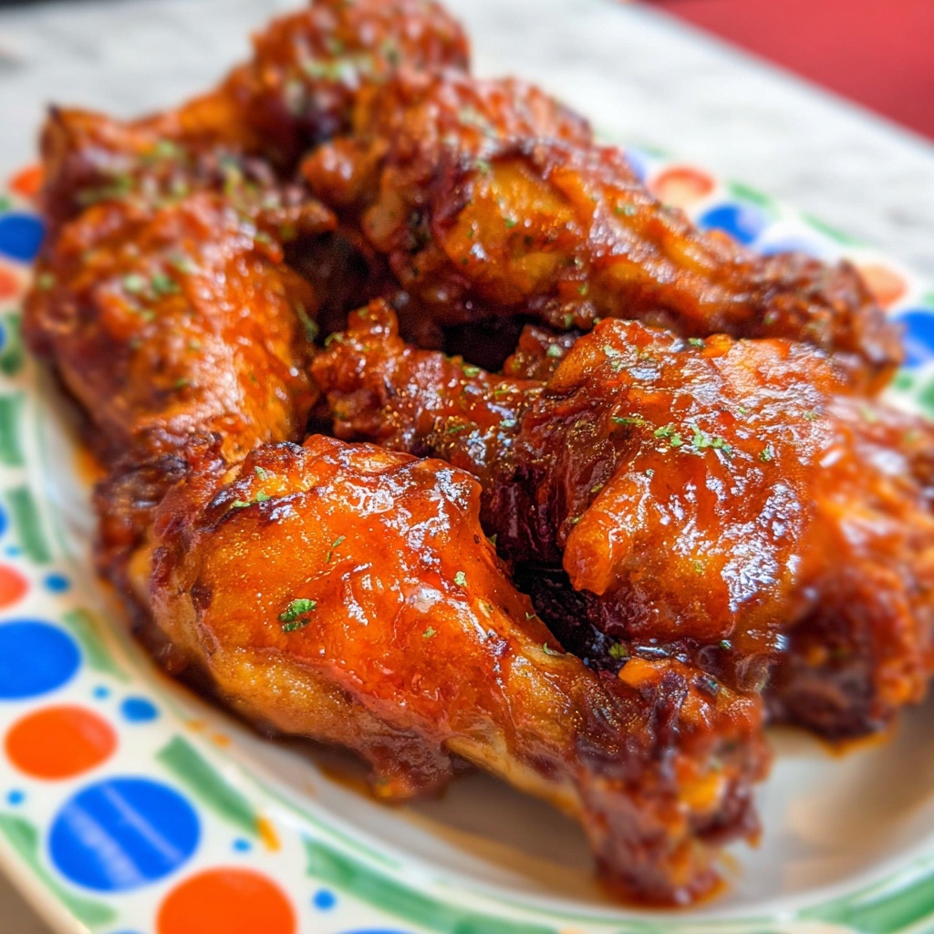 Crispy Baked Buffalo Wings Recipe - Recipe Image