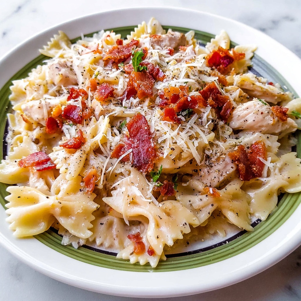 Lemon Alfredo with Chicken & Prosciutto Recipe - Recipe Image