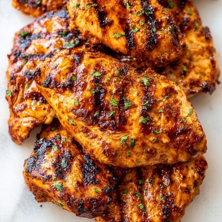 Apple BBQ Grilled Chicken Recipe