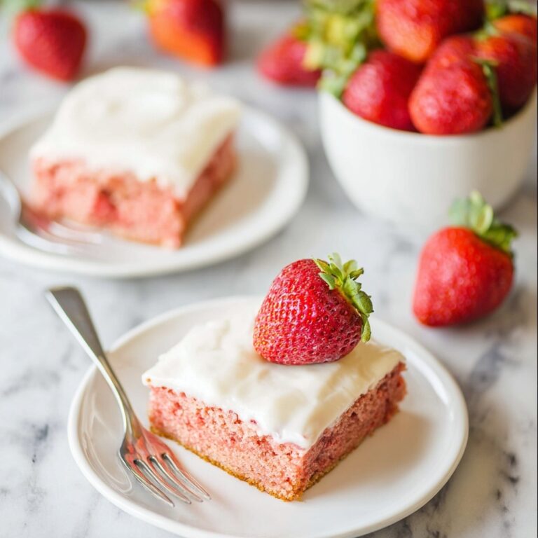Strawberry Lemonade Cake Recipe