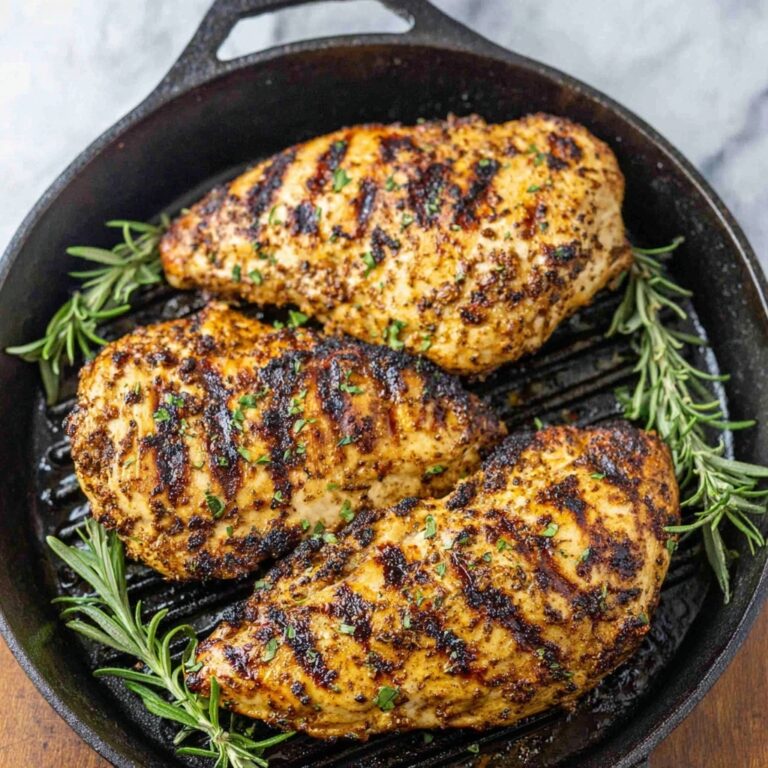 Rosemary Caesar Grilled Chicken Recipe