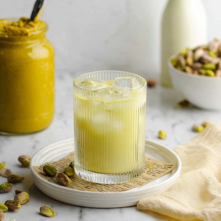 Homemade Dairy-Free Pistachio Cream Liqueur Recipe