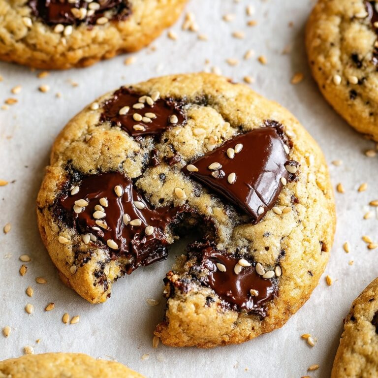 Vegan Tahini Chocolate Chip Cookies Recipe