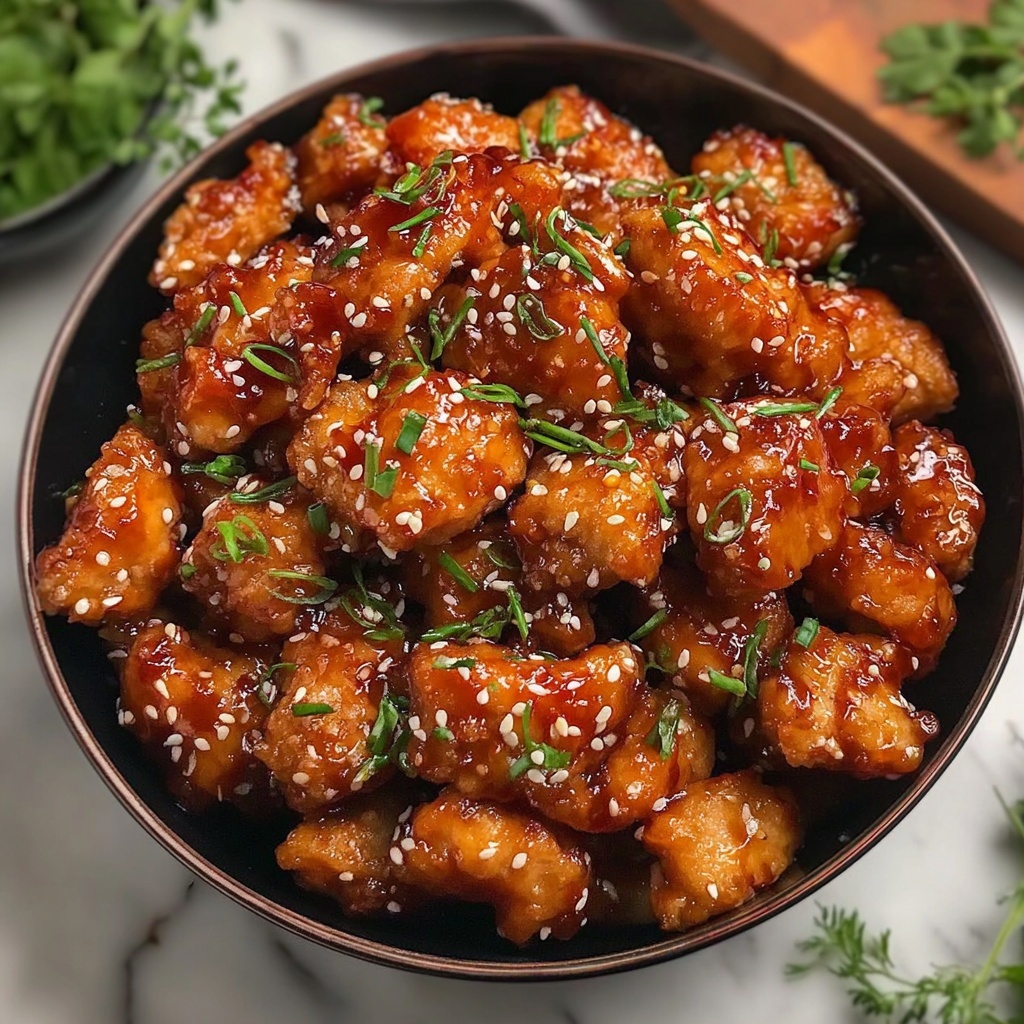 Honey Sesame Chicken Recipe - Recipe Image