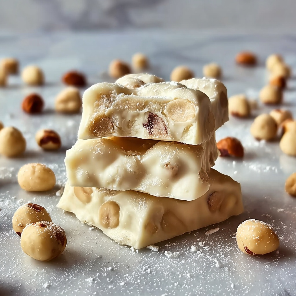 White Chocolate Peanut Clusters Recipe - Recipe Image