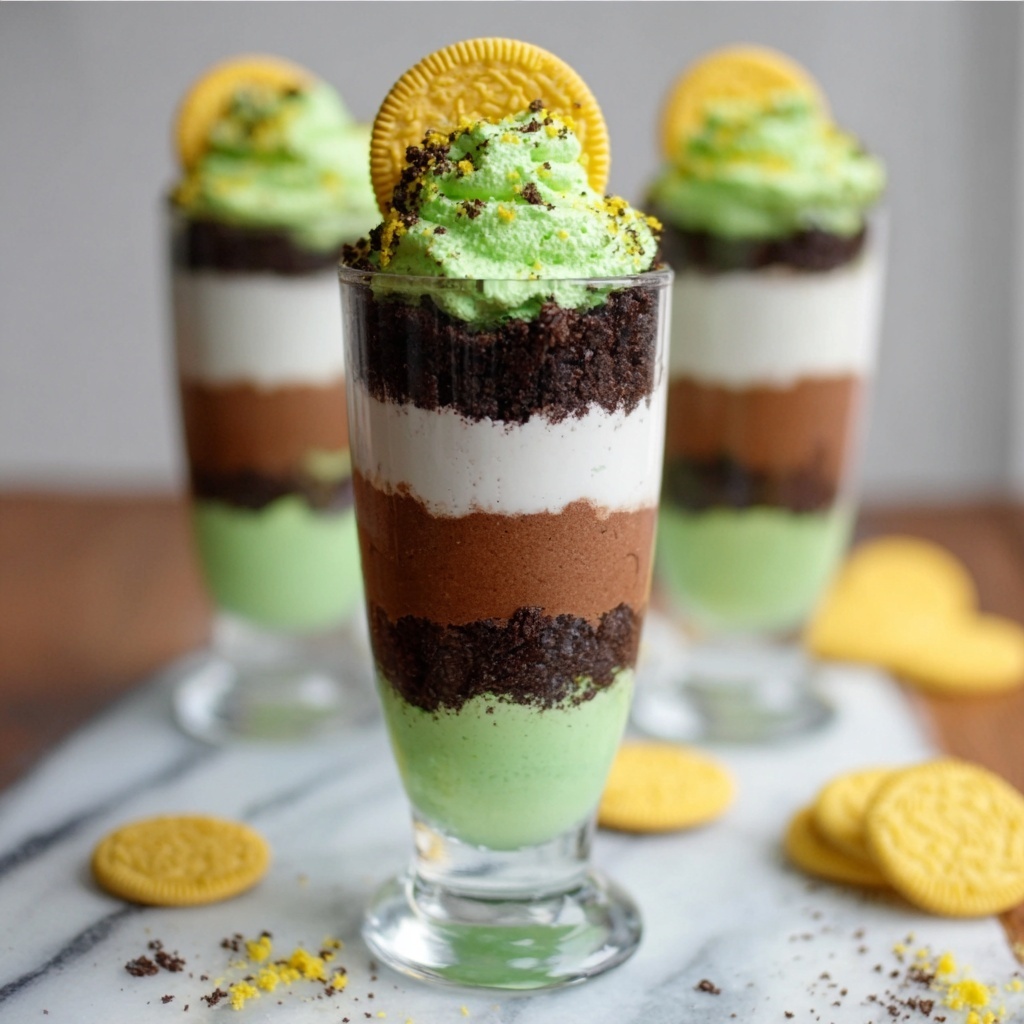 St. Patrick’s Day Parfait Recipe - Recipe Image