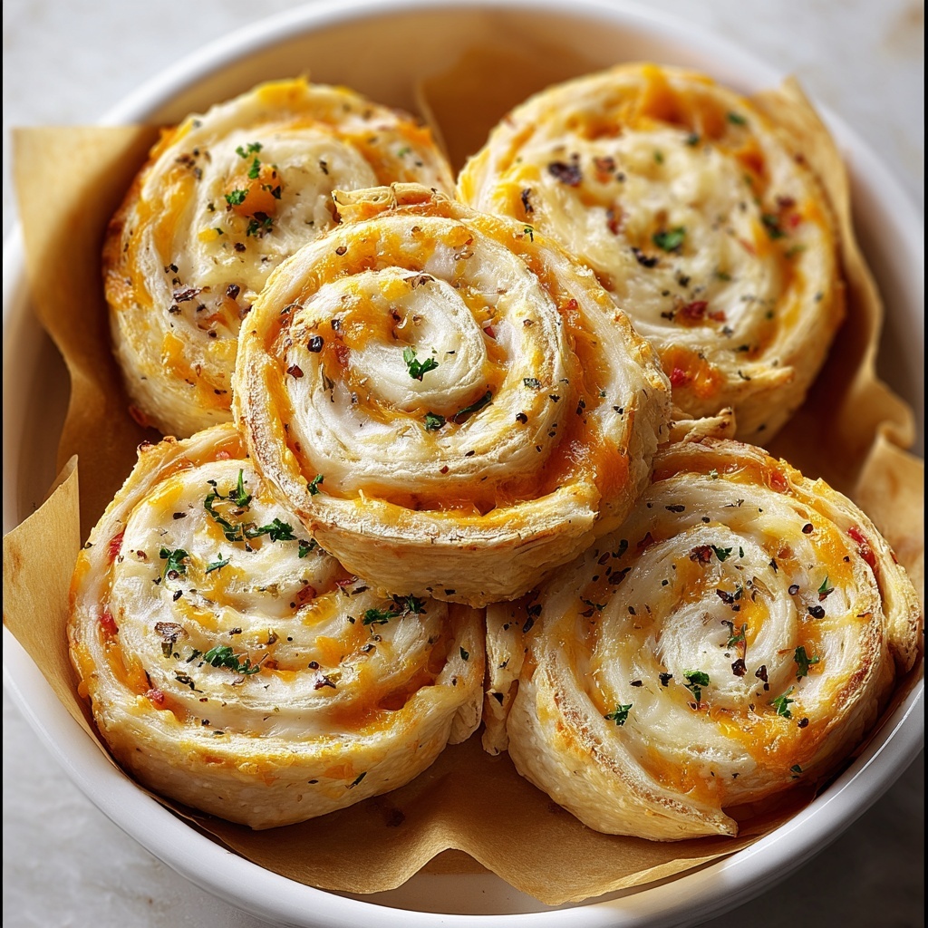 Turkey and Cheese Pinwheels: An Amazing Ultimate Recipe - Recipe Image