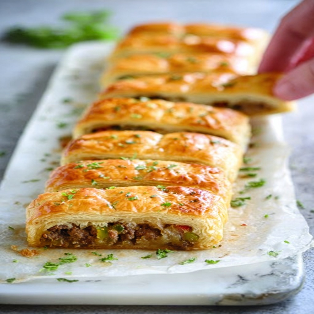 Savory Vegetable Strudel Recipe - Recipe Image