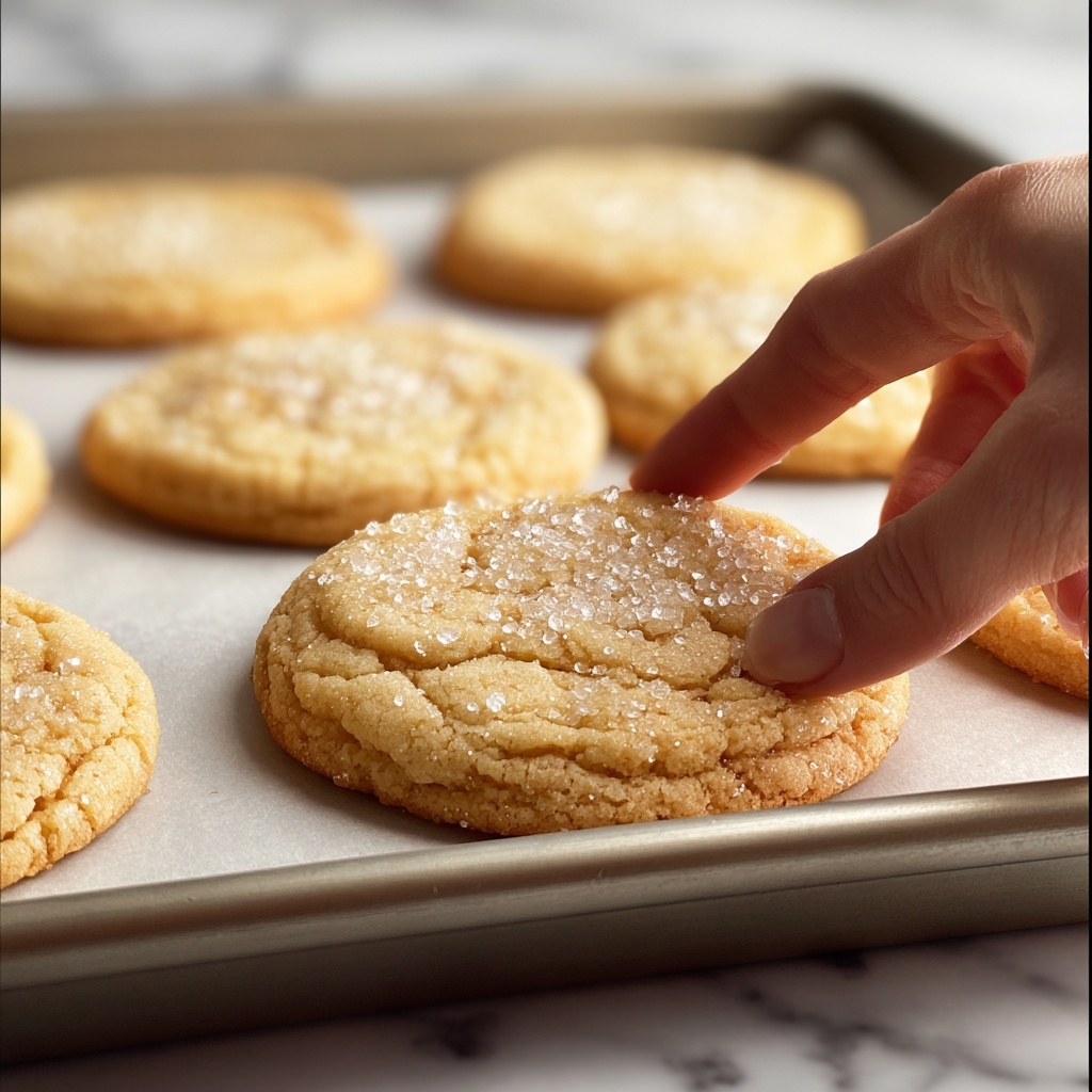 Vegan Peanut Butter Sugar Cookies Recipe - Recipe Image