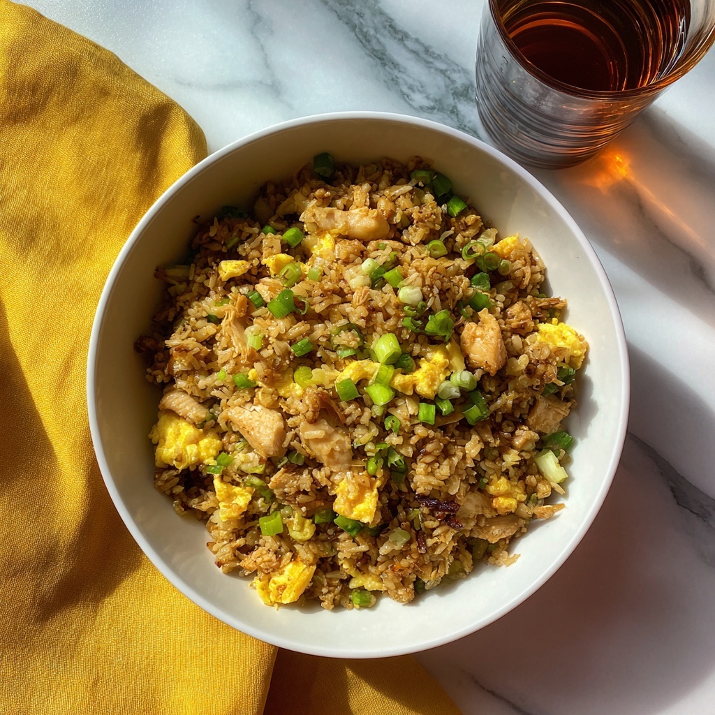Hibachi-Style Chicken Fried Rice Recipe - Recipe Image