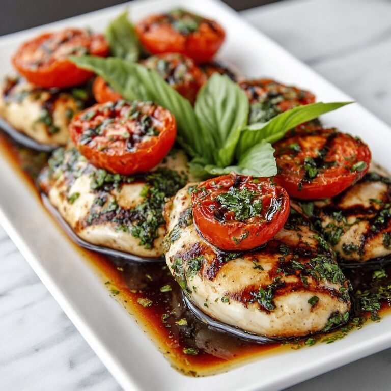 Grilled Chicken Caprese Recipe