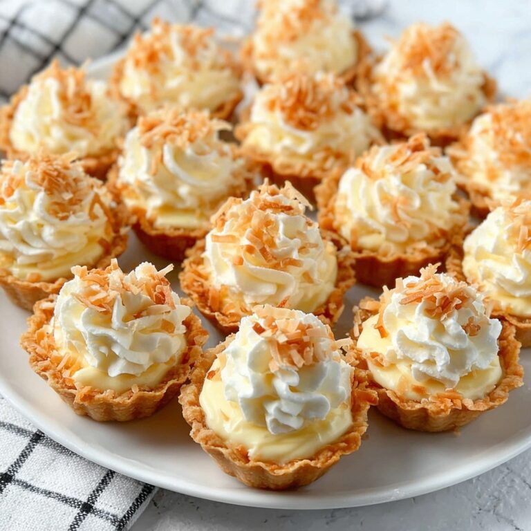 Mini Coconut Cream Pie Recipe