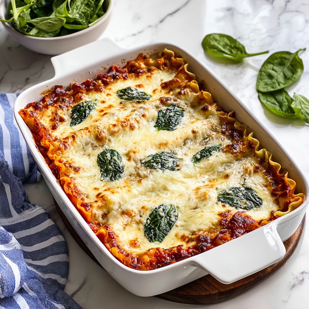 Pumpkin Spinach Lasagna Recipe - Recipe Image