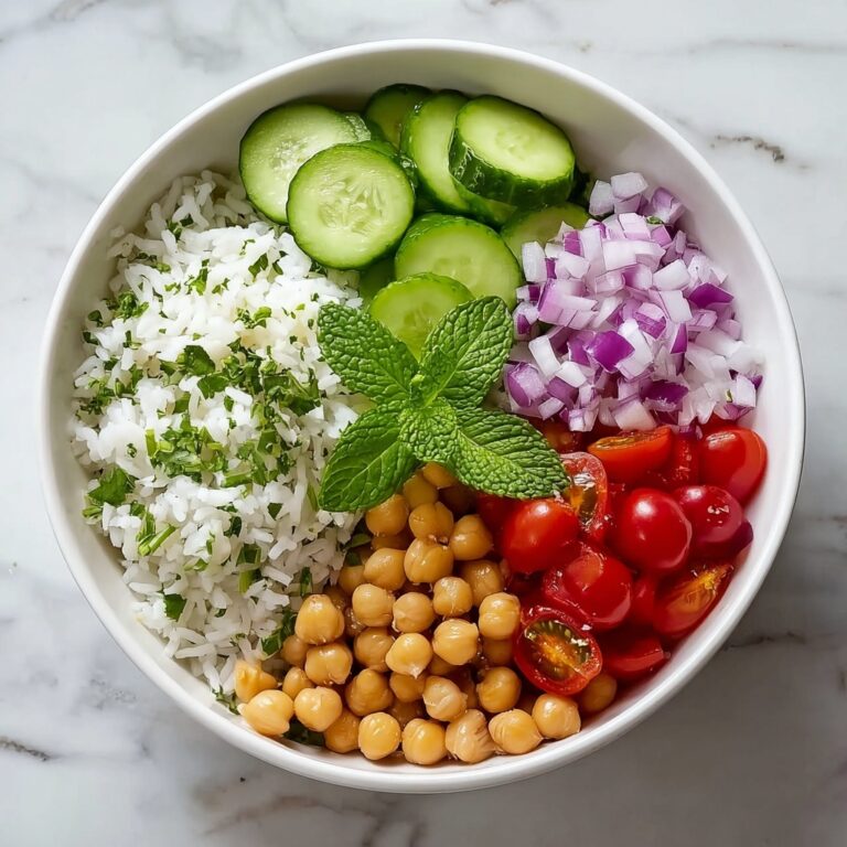 Mediterranean Chickpea Bowls with Tahini Sauce Recipe