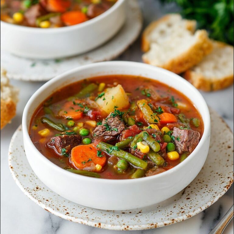 Vegetable Beef Soup Recipe