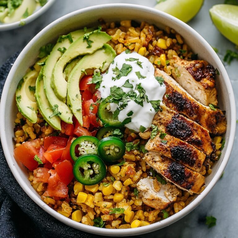 Chicken Fajita Bowls Recipe