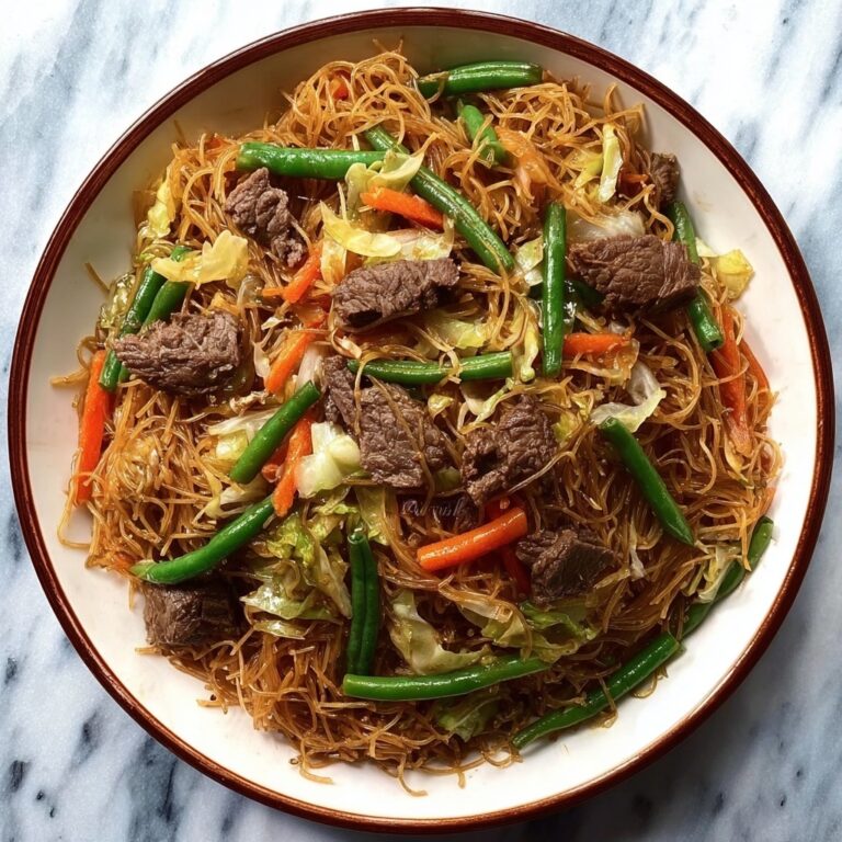 Filipino Pancit with Beef Recipe